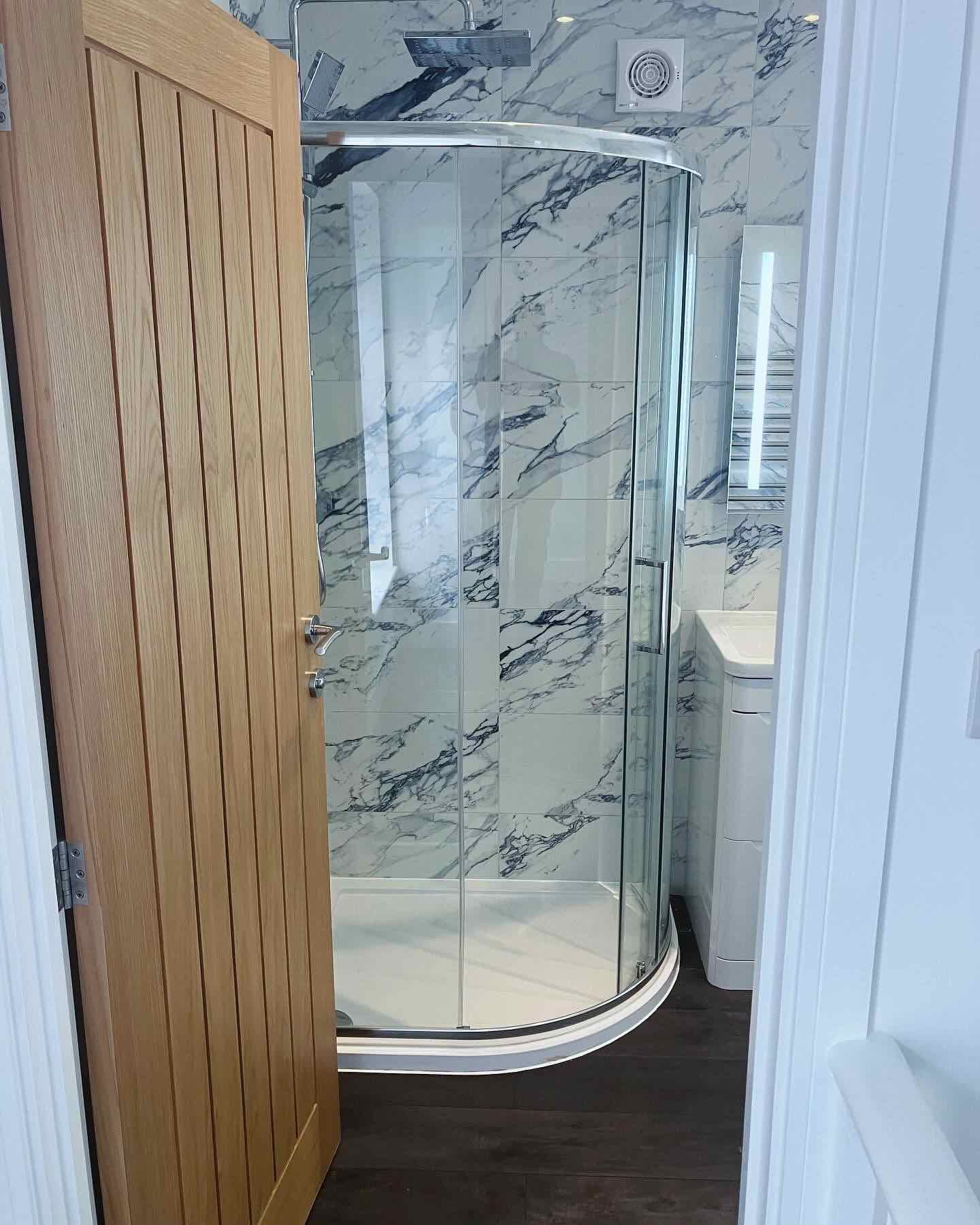 Bathroom installation by Devon Build and Carpentry, North Devon